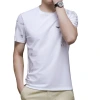 The new 2024 summer pure cotton men's short-sleeved T-shirt is a fashionable, casual and comfortable thin half-sleeved men's round-neck T-shirt Item Picture
